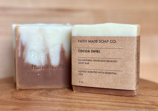 Cocoa Swirl Soap Bar