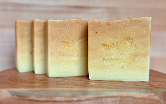 Unscented Vegan Turmeric Soap Bar