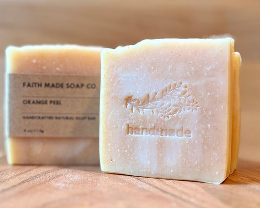 Orange Peel Soap Bar
